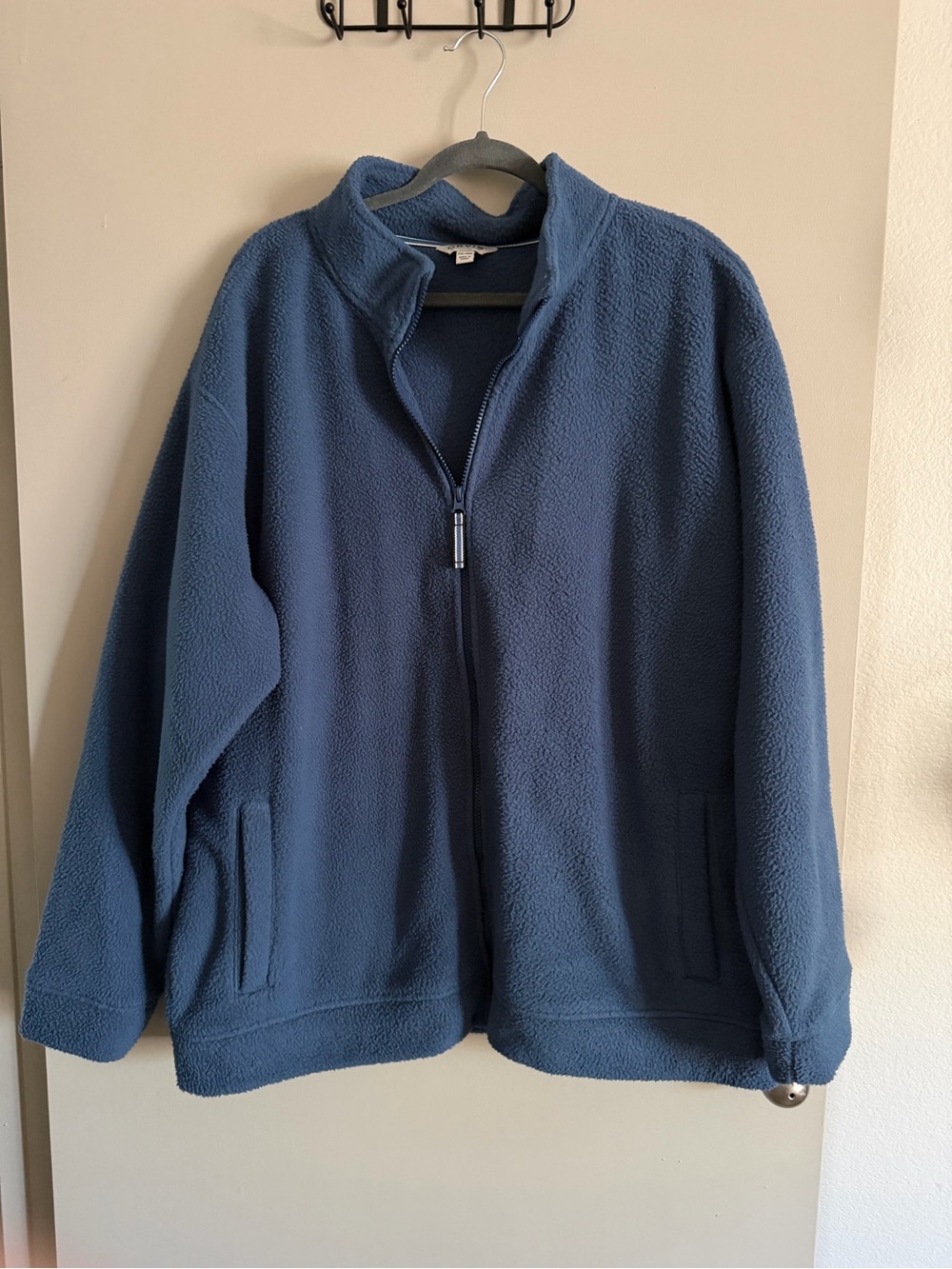 Orvis Men's Slate Blue Full-Zip Fleece Jacket